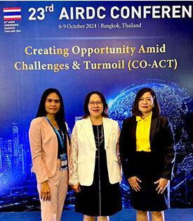 ธ.ก.ส. ร่วมงานประชุมระดับนานาชาติ Association of Insurers and Reinsurers of Developing Countries: AIRDC ครั้งที่ 23