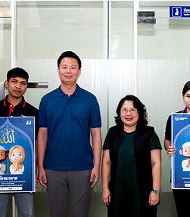 “JAS” จัดทำห้องละหมาดสำหรับชาวตึกจัสมินฯ