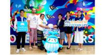 OCEAN LIFE ไทยสมุทร บริจาคฝาขวดน้ำให้กับวัดจากแดง เนื่องในภารกิจทำดี 75 ปี OCEAN LIFE