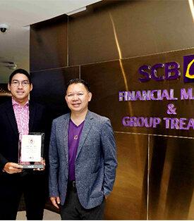 ไทยพาณิชย์คว้าธนาคารยอดเยี่ยมด้านผลิตภัณฑ์การลงทุนจาก The Asset Triple A ยกผลงานเด่นหุ้นกู้อนุพันธ์แฝงสกุลดอลลาร์ตอบโจทย์ผู้ลงทุนรายใหญ่ผ่านช่องทางดิจิทัล