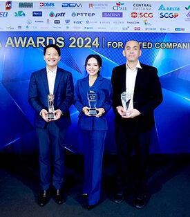 MASTER คว้า 3 รางวัล BEST CEO -Outstanding CFO- BEST IR จากเวที IAA Awards 2024
