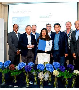 CMAN รับรางวัลระดับโลก ILA Health & Safety Award 2024 หมวด Health Prevention