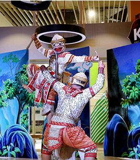 ตระการตาการแสดง “โขนรามเกียรติ์” ชุดหนุมานรบวิรุญจำบัง ชมฟรี!! ที่เอ็ม บี เค เซ็นเตอร์ 31 ต.ค.นี้