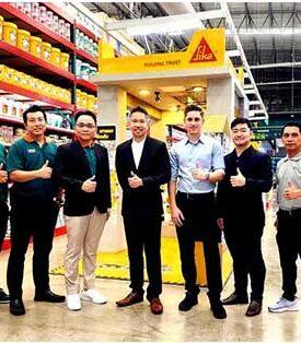 โฮมโปรxเมกาโฮมและซิก้า เปิดตัวบูธ “ซิก้าครบ จบชัวร์ ร้าว รั่ว สนิม” ตอบโจทย์ทุกปัญหาเรื่องคอนกรีต ที่ เมกาโฮม สาขารังสิต