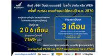 “WEH” ไถ่ถอนหุ้นกู้เต็มจำนวน 924.1 ล้านบาท  คาดปี 2567 มีรายได้ 1 หมื่นล้านบาทต่อเนื่องปีที่ 4