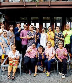 สสว. ลงพื้นที่ชุมชนหลังวัดโรมัน จ.จันทบุรี ส่งเสริมผู้ประกอบการ EEC หนุนการท่องเที่ยว โมเดล Blue Zone