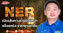 NER เปิดเส้นทางรายได้ปีหน้า แข็งแกร่ง-ราคายางขาขึ้น