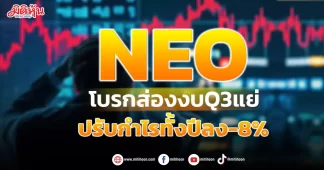NEO โบรกส่องงบQ3แย่ ปรับกำไรทั้งปีลง-8%
