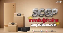 SCGP  ราคารับรู้ข่าวร้าย  งบQ4พร้อมผงกหัว