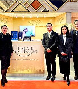 ไทยแลนด์ พริวิเลจ คาร์ด รุกตลาดยุโรป ในงาน WTM 2024 ดึงกลุ่มนักท่องเที่ยวคุณภาพพำนักระยะยาวในไทย