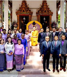 กลุ่มเอสซีบี เอกซ์สืบทอดทำนุบำรุงพระพุทธศาสนา จัดพิธีถวายผ้ากฐิน ประจำปี 2567 ณ วัดอุทกเขปสีมาราม จ.ชลบุรี