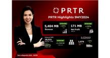 PRTR ส่งซิก Q4/67 โดดเด่น Outsource High Season หนุนรายได้เติบโตต่อเนื่อง ด้าน ธุรกิจใหม่ PINNO ลุยขยายฐานลูกค้า เตรียม Break Even ปี 68