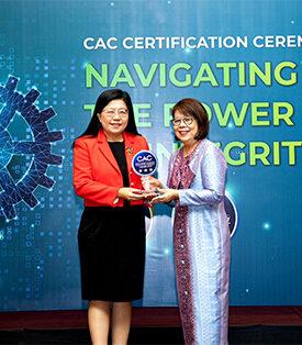 SABINA รับรางวัล CAC Change Agent Award 2024 ต่อเนื่องเป็นปีที่ 2 ตอกย้ำจุดยืนร่วมต้านคอร์รัปชัน