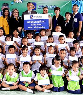 วิริยะประกันภัย ขับเคลื่อนอนาคตเด็กไทยในโครงการ “สุขที่ให้…เพื่อน้องได้เรียน” ปีที่ 5 มอบทุนการศึกษาแก่นักเรียนเขตกรุงเทพฯ และปริมณฑล