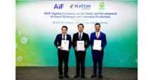 RATCH Group -AIF Group -Ronitron collaborate to study and develop Green Hydrogen and Green Ammonia production from clean energy in Lao PRD