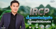 IRCP เล็งแตกไลน์ธุรกิจ จับเทรนด์ESGเกษตร