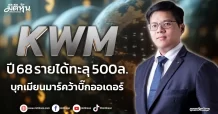KWM  ปี 68 รายได้ทะลุ 500 ล. บุกเมียนมาร์คว้าบิ๊กออเดอร์