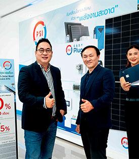 KTC Partners with PSI to Promote Clean Energy with PSI Solar Roof Installation