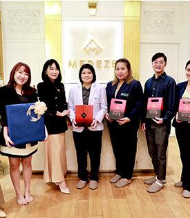 “MEDEZE” ต้อนรับคณะแพทย์ พยาบาล เภสัชกร จากโรงพยาบาลนครแม่สอด อินเตอร์เนชั่นแนล
