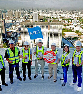 TEKA ร่วมงาน TOP UP CEREMONY โครงการ ไอดีโอ รามคำแหง-ลำสาลี สเตชั่น ในฐานะผู้รับเหมางานก่อสร้างหลัก