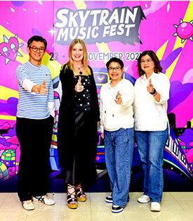 กรุงไทย-แอกซ่า ประกันชีวิต พลิกโฉมความบันเทิง ร่วมมือกับพันธมิตร จัดกิจกรรม “SkyTrain Music Fest” เปลี่ยนขบวน BTS เป็นเวทีคอนเสิร์ต ครั้งแรกในไทย ในการมอบประสบการณ์แห่งความประทับใจผ่านเสียงดนตรี