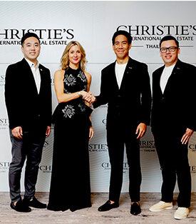 คริสตี้ส์ อินเตอร์เนชั่นแนล เรียล เอสเตท เปิดสาขาในไทยครั้งแรก พร้อมบุกตลาดอสังหาฯ อัลตร้าลักชัวรี่