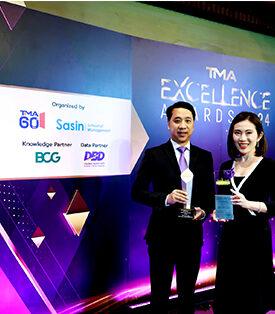 ธนาคารไทยพาณิชย์ คว้า 2 รางวัล จากเวที TMA Excellence Awards 2024