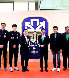ธ.ก.ส. ร่วมยินดี สมาคมกีฬาบาสเกตบอลแห่งประเทศไทย หลังสร้างผลงานเด่นจนได้สิทธิ์เพลย์ออฟเข้าแข่งขัน FIBA Asia Cup 2025