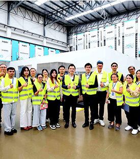 NAM ต้อนรับสื่อมวลชนเยี่ยมชมโรงงานมาตรฐานสากล