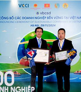 ซี.พี.เวียดนาม คว้า 2 รางวัลเกียรติยศด้านความยั่งยืน ตอกย้ำองค์กรรับผิดชอบต่อสังคมและสิ่งแวดล้อม