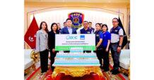 GGC มอบผลิตภัณฑ์จากโครงการ Green Health Project ให้แก่กองบังคับการตำรวจน้ำ