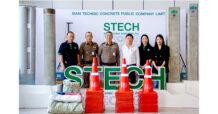 STECH มอบกรวยยางและกระบองไฟให้สถานีตำรวจนครบาลทุ่งสองห้อง