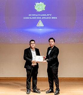 TASCO รับรางวัลเกียรติคุณ Sustainability Disclosure Award ประจำปี 2567 ต่อเนื่อง 6 ปีซ้อน