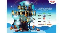 เมกาบางนา ชวนช้อปของขวัญโดนใจ สร้างเสริมจินตนาการของเด็กๆ ในงาน “MEGA MAGIC PLAY” รับส่วนลดสูงสุด 50% วันที่ 9 – 19 มกราคม 2568 ณ ศูนย์การค้าเมกาบางนา