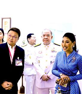สมเด็จพระเจ้าลูกเธอ เจ้าฟ้าสิริวัณณวรี นารีรัตนราชกัญญา เสด็จเป็นองค์ประธานเปิดงาน “บางกอกเจมส์” ครั้งที่ 71 งานแสดงสินค้าจิวเวลรี่ยิ่งใหญ่ 1 ใน 4 ของโลก จัดโดยกระทรวงพาณิชย์