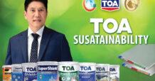 TOA โชว์รายได้ปี 67 รวม 21,357 ล้านบาท บอร์ดไฟเขียวจ่ายปันผล 0.27 บ. เดินหน้ารุกตลาดวัสดุก่อสร้างรักษ์โลกแบบ Total Solution ตอกย้ำผู้นำอุตสาหกรรมสีอันดับ 1