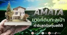 AMATA  ขายที่ดินทะลุเป้า  กำไรสุดปังทุบสถิติ