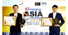 กรุงไทย-แอกซ่า ประกันชีวิต คว้า 2 รางวัลเกียรติยศจากเวที 5th Emerging Asia Insurance Conclave & Awards 2024