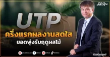 UTP ครึ่งแรกผลงานสดใส ยอดพุ่งรับฤดูผลไม้