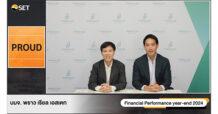 PROUD ให้ข้อมูลงบปี 67 รายได้ 2,268 ล้านบาท โต 48% โชว์ Backlog 10,935 ล้านบาท หนุนการเติบโตต่อเนื่อง