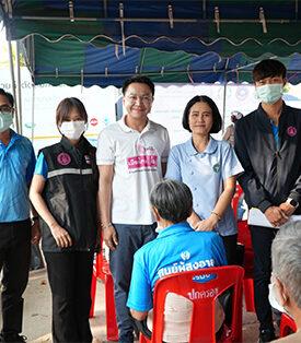 เมืองไทยประกันชีวิต และมูลนิธิเมืองไทยยิ้ม สานต่อ “โครงการแสงแก้ว การผ่าตัดต้อกระจกเพื่อผู้สูงอายุที่ขาดแคลน”