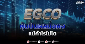 EGCO หุ้นปันผลมั่งคง แม้กำไรไม่โต