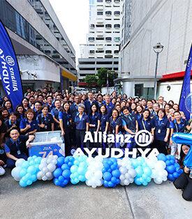 อลิอันซ์ อยุธยา ทำบุญครบรอบ 74 ปี พร้อมจัดกิจกรรม “ให้…ไม่รู้จบ”