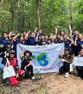DEXON จับมือชุมชนปกป้องผืนป่าระยอง สร้างแนวกันไฟ ฟื้นฟูป่าห้วยมะหาดจากวิกฤตไฟป่า
