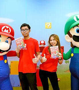 CPW ร่วมฟินกับแคมเปญ UNIQLO x Nintendo สัมผัสตัวละครจาก Super Mario ใจกลางกรุงเทพฯ พบกันที่ Nintendo Authorized Store by Synnex ชั้น 3 ศูนย์การค้าสยามพารากอน ถึงวันที่ 20 เม.ย.นี้