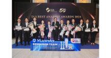 “หยวนต้า” ครองแชมป์ คว้า 7 รางวัล IAA Best Analyst Awards 2024 ตอกย้ำความเป็นเลิศทีมวิเคราะห์ระดับประเทศ