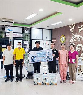 SMPC เดินหน้าสานต่อโครงการ CSR ส่งมอบ “หุ่นยนต์ดินสอ” และอุปกรณ์การแพทย์ สนับสนุนโรงพยาบาลค่ายขุนเจืองธรรมิกราช จังหวัดพะเยา