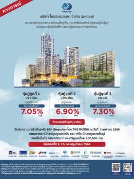 SA เสนอขายหุ้นกู้ชนิดระบุชื่อผู้ถือประเภทไม่ด้อยสิทธิ มีผู้แทนผู้ถือหุ้นกู้ และผู้ออกหุ้นกู้มีสิทธิไถ่ถอนหุ้นกู้ ก่อนครบกำหนดไถ่ถอน