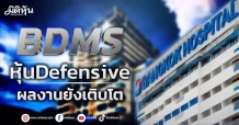 BDMS หุ้นDefensive ผลงานยังเติบโต