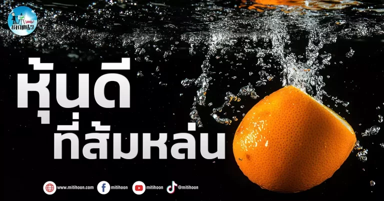 เด็กแนว (เช้า) หุ้นดีที่ส้มหล่น